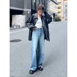 ルーズシルエットフェイクレザーブルゾン | Ungrid | 詳細画像37 