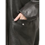 ルーズシルエットフェイクレザーブルゾン | Ungrid | 詳細画像47 