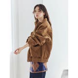 フェイクスウェードブルゾン | Ungrid | 詳細画像10