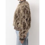 ミックスファーショートブルゾン | Ungrid | 詳細画像13