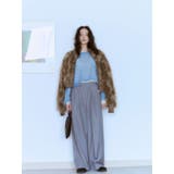 ミックスファーショートブルゾン | Ungrid | 詳細画像4