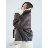 フェイクムートンボアブルゾン | Ungrid | 詳細画像11