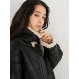 フェイクムートンボアブルゾン | Ungrid | 詳細画像3