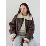 フェイクムートンボアブルゾン | Ungrid | 詳細画像33