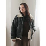 フェイクムートンボアブルゾン | Ungrid | 詳細画像36