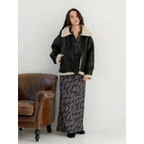 フェイクムートンボアブルゾン | Ungrid | 詳細画像4