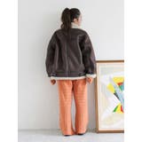 フェイクムートンボアブルゾン | Ungrid | 詳細画像42