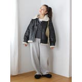 フェイクムートンボアブルゾン | Ungrid | 詳細画像45