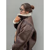 フェイクムートンボアブルゾン | Ungrid | 詳細画像46