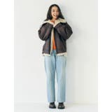 フェイクムートンボアブルゾン | Ungrid | 詳細画像8