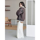 フェイクムートンボアブルゾン | Ungrid | 詳細画像9