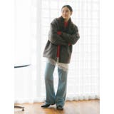 フェイクムートンルーズブルゾン | Ungrid | 詳細画像15