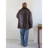 フェイクムートンルーズブルゾン | Ungrid | 詳細画像28