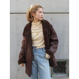 フェイクムートンルーズブルゾン | Ungrid | 詳細画像39