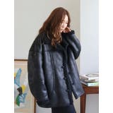 フェイクムートンルーズブルゾン | Ungrid | 詳細画像48