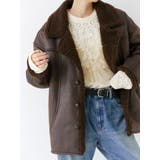 フェイクムートンルーズブルゾン | Ungrid | 詳細画像5