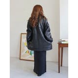 フェイクムートンルーズブルゾン | Ungrid | 詳細画像50