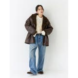 フェイクムートンルーズブルゾン | Ungrid | 詳細画像6