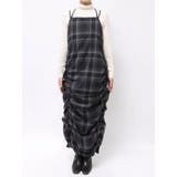 シャーリングデザインチェックワンピース | Ungrid | 詳細画像14 