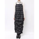 シャーリングデザインチェックワンピース | Ungrid | 詳細画像21 