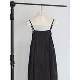 ブラック | 【Htage】フィブツイルキャミワンピース | Ungrid