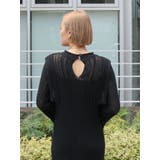 透かし編みニットワンピース | Ungrid | 詳細画像14 