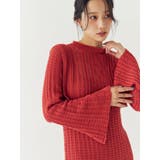 透かし編みニットワンピース | Ungrid | 詳細画像5 