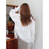 ギャザーデザインルーズシャツ | Ungrid | 詳細画像12 