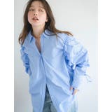 ギャザーデザインルーズシャツ | Ungrid | 詳細画像3 