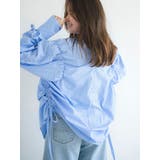 ギャザーデザインルーズシャツ | Ungrid | 詳細画像6 