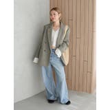 メッシュコンビショートブラウス | Ungrid | 詳細画像23 