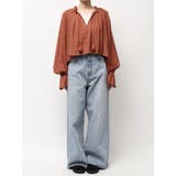 メッシュコンビショートブラウス | Ungrid | 詳細画像35 