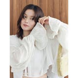 メッシュコンビショートブラウス | Ungrid | 詳細画像7 