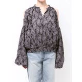 フラワープリントショートブラウス | Ungrid | 詳細画像24 