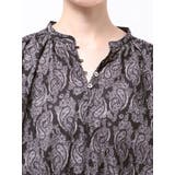 フラワープリントショートブラウス | Ungrid | 詳細画像27 