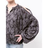 フラワープリントショートブラウス | Ungrid | 詳細画像28 