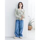 フリルデザインブラウス | Ungrid | 詳細画像11 