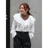 フリルデザインブラウス | Ungrid | 詳細画像14 