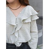 フリルデザインブラウス | Ungrid | 詳細画像33 