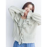 フリルデザインブラウス | Ungrid | 詳細画像8 