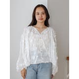 スリーブボリュームジャカードブラウス | Ungrid | 詳細画像21 