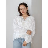 スリーブボリュームジャカードブラウス | Ungrid | 詳細画像22 