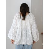 スリーブボリュームジャカードブラウス | Ungrid | 詳細画像24 