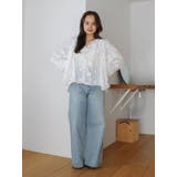 スリーブボリュームジャカードブラウス | Ungrid | 詳細画像25 