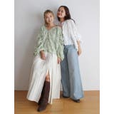 スリーブボリュームジャカードブラウス | Ungrid | 詳細画像30 