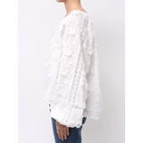 スリーブボリュームジャカードブラウス | Ungrid | 詳細画像32 