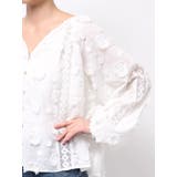 スリーブボリュームジャカードブラウス | Ungrid | 詳細画像35 