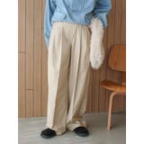 ウエストリメイクタックカーブパンツ | Ungrid | 詳細画像10 