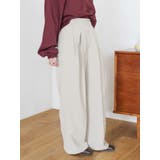 ウエストリメイクタックカーブパンツ | Ungrid | 詳細画像19 