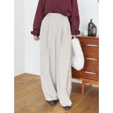 ウエストリメイクタックカーブパンツ | Ungrid | 詳細画像20 